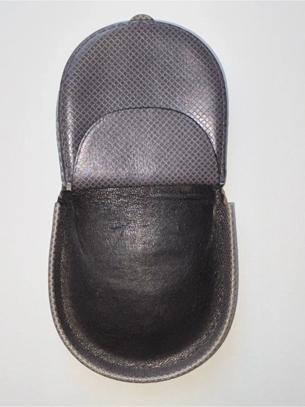 Vintage BOTTEGA VENETA Grey Marco Polo? Men’s Coin Holder ULTRA-RARE Leather